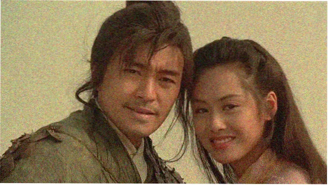 两个人的视频高清画面示例，两位人物同框并排入镜